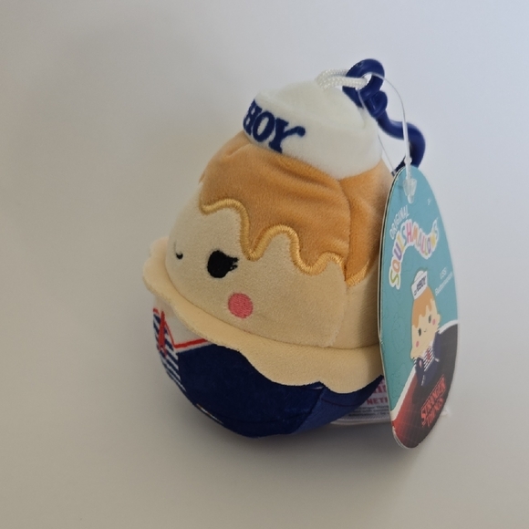 🍬✨NWT Stranger Things "Butterscotch" Squishmallows Original Mini Clip-On Plushi - Picture 4 of 11